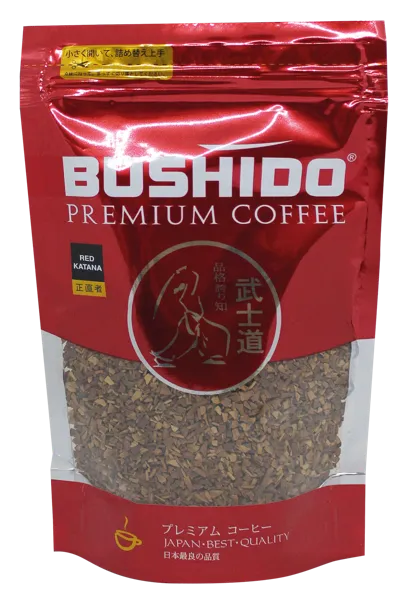 Изображение Кофе растворимый Бушидо рэд катана Хако м/у, 75 г