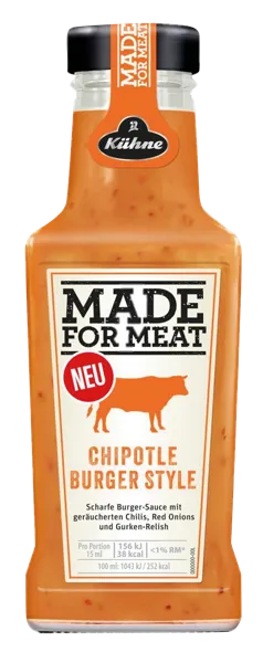 Изображение Соус для бургеров с халапеньо Кюне мейд фо мит Кюне с/б, 235 г