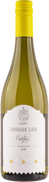 Изображение Вино белое сухое стиль №2 Совиньон Блан сикоры згу Имение Сикоры с/б, 0,75 л