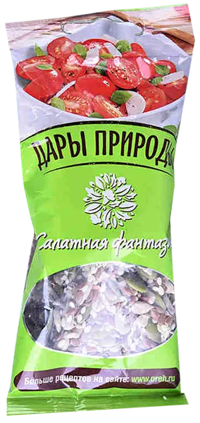 Изображение Ассорти с кунжутом Дары природы салатная фантазия МОК производство м/у, 50 г