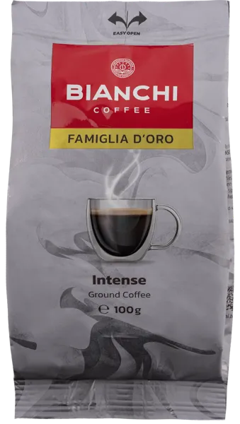Изображение Кофе молотый Бианчи сильвер Бианчи Кофе м/у, 100 г