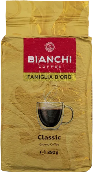 Изображение Кофе молотый Бианчи голд Бианчи Кофе м/у, 250 г