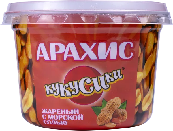 Изображение Арахис жареный Кукусики с солью Наникова ИП п/у, 150 г