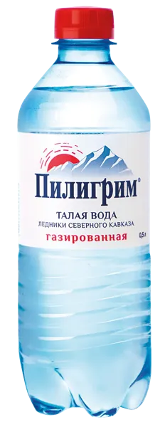 Изображение Вода газ рН 7,63 Пилигрим питьевая Меркурий п/б, 0,5 л