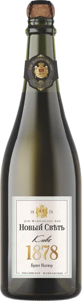 Изображение Вино игристое белое экстра брют Новый Свет кюве Новый Свет с/б, 0,75 л