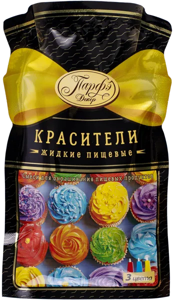 Изображение Краситель пищевой жидкий Парфэ Топ Продукт м/у, 36 г