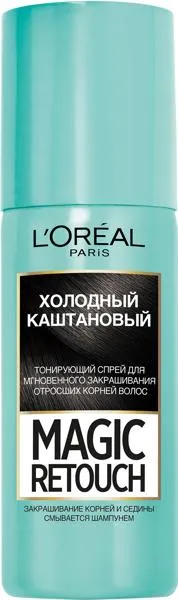 Изображение Спрей тонирующий Мэджик Ретач холодный каштан Лореаль п/у, 75 мл