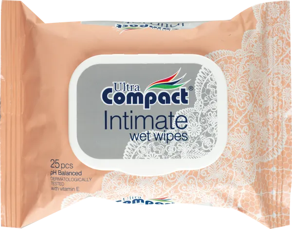 Изображение Салфетки влажные Ультра компакт для интимной гигиены Арсан Кимья м/у, 25 шт